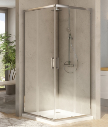 N-Smart Forez 90x90 cm-es szögletes zuhanykabin NWZK-FOR9090