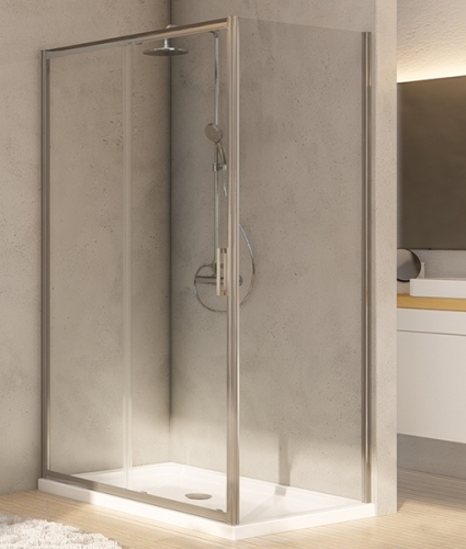 Niwell Eda 110 + Vito 80 110x80 cm-es zuhanykabin NWZA-EDA110 + NWZO-VIT80