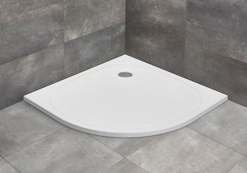 Radaway Zantos A 90x90 cm negyedköríves öntöttmárvány zuhanytálca M3ZNA9090-06