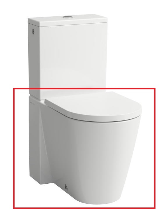 Laufen KARTELL BY LAUFEN rimless monoblokkos wc csésze H8243310000001