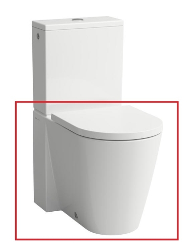 Laufen KARTELL BY LAUFEN  rimless monoblokkos wc csésze H8243310000001