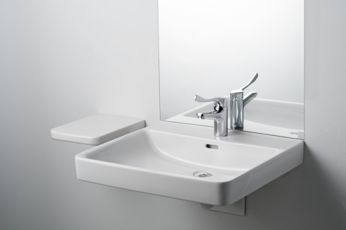 Laufen CITYPRO Liberty orvosi karral, húzórudas leeresztő szelep nélkül H3119510045201 (új cikkszám: HF500904100094)