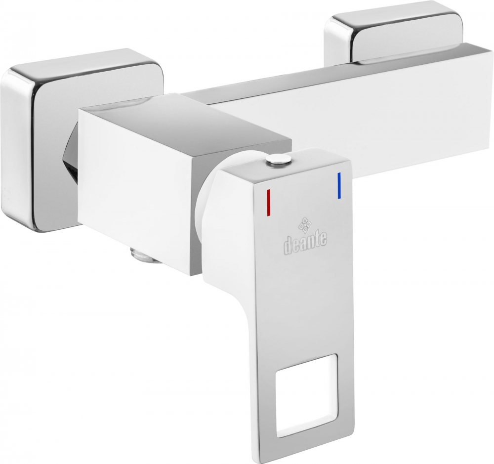 Deante Anemon zuhany csaptelep fehér/króm BCZ W400
