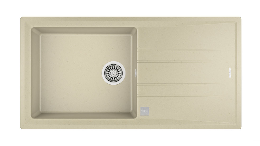 Teka Stone 60 L TG 1B 1D gránit mosogató, topázbézs 115330011