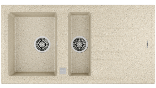 Teka Stone 60 B TG 1 1/2B 1D gránit mosogató, homokbézs 115360009