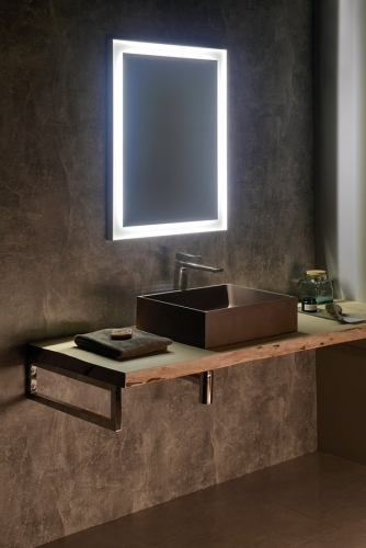 Sapho FORMIGO 47,5x36,5cm beton mosdó, brick FG012