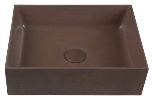 Sapho FORMIGO 47,5x36,5cm beton mosdó, brick FG012