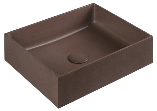 Sapho FORMIGO 47,5x36,5cm beton mosdó, brick FG012
