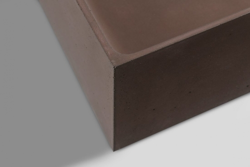 Sapho FORMIGO 47,5x36,5cm beton mosdó, brick FG012
