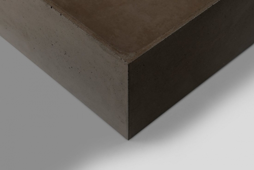 Sapho FORMIGO beton mosdó, 47,5x13x36,5cm, sötét barna FG014