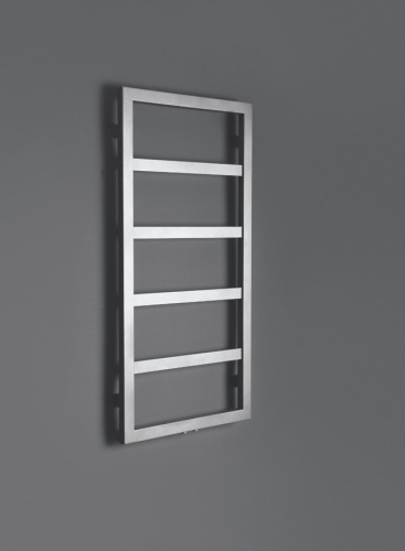Sapho DENALI 550x904mm fürdőszobai radiátor, strukturált ezüst DN609SS