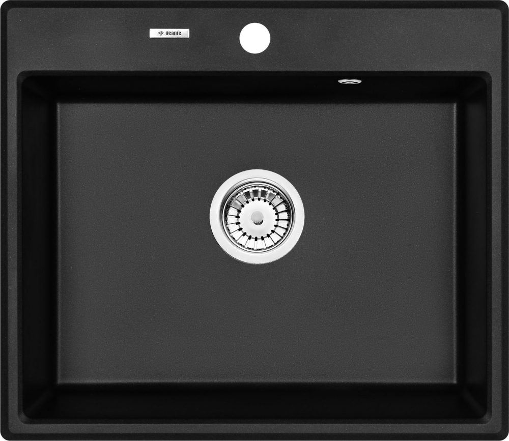 Deante Andante gránit mosogató, grafit metál ZQN G103