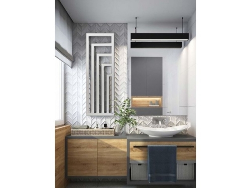AREZZO DESIGN Signo radiátor, fehér AR-SGW15050
