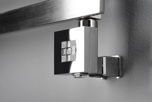Sapho KTX WALL Elektromos termosztátos fűtőpatron, 300W, króm KTX-CW-300
