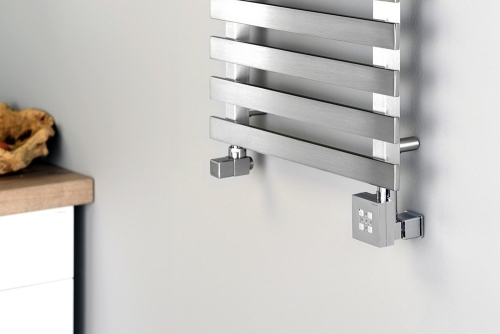 Sapho KTX WALL Elektromos termosztátos fűtőpatron, 400W, króm KTX-CW-400