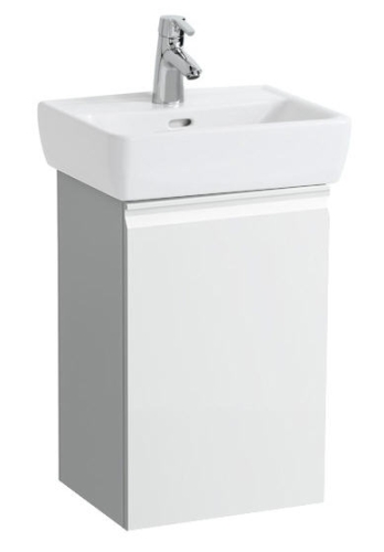 Laufen Pro alsószekrény 811951 mosdóhoz, balos ajtó zsanér, matt fehér H4830110954631
