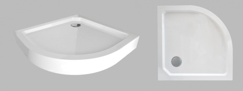 Wellis 80x80 cm íves magas zuhanytálca WC00410