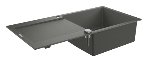 Grohe K500 50-C 100/50 1.0 Composite mosogató 100x50 cm, gránit szürke 31645AT0