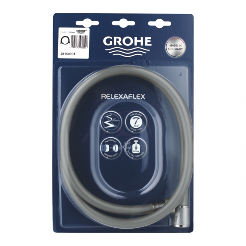 Grohe Relexaflex 1,25 méteres zuhanygégecső 28150001