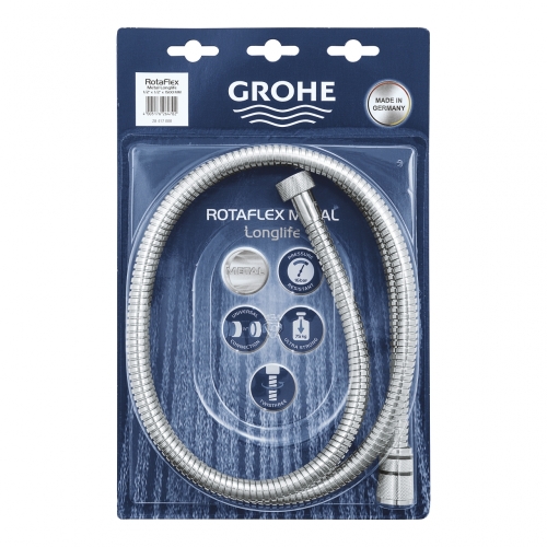 Grohe Rotaflex Metal 1,5 méteres zuhanygégecső 28417000