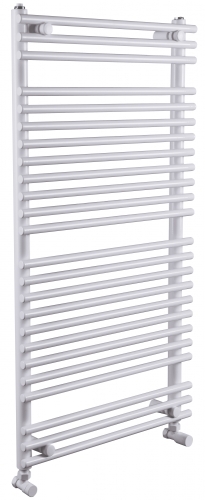 Radeco Sara A3-400/SP egyenes törölközőszárítós csőradiátor (505 W, fehér, 838x450 mm)