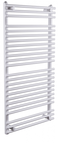Radeco Sara A4-600/SP egyenes törölközőszárítós csőradiátor (855 W, fehér, 1028x650 mm)
