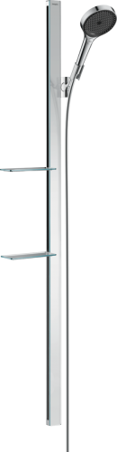 Hansgrohe Rainfinity Zuhanyszett 130 3jet 150 cm-es zuhanyrúddal és szappantartóval 27673000