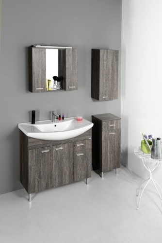 AQUALINE ZOJA mosdótartó szekrény, mali wenge 51082