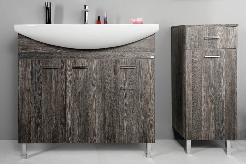 AQUALINE ZOJA mosdótartó szekrény, mali wenge 51082