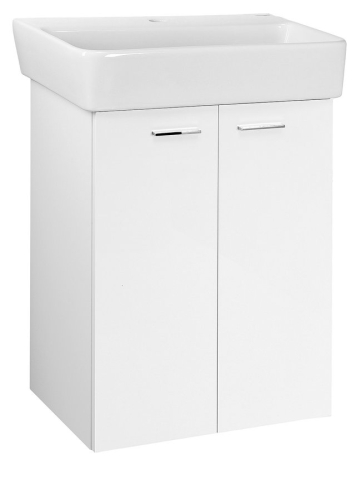 AQUALINE ZOJA mosdótartó szekrény, 56x72x35,6cm, fehér 56377