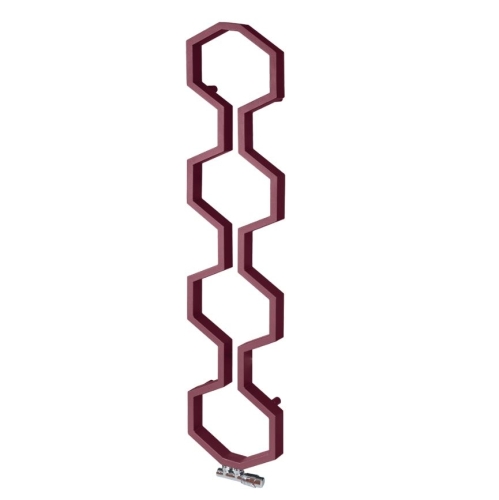 Radeco Carmel design törölközőszárítós csőradiátor (630 W, színes, 1800x400 mm)