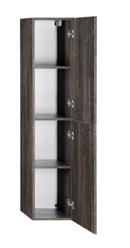 AQUALINE ZOJA/KERAMIA FRESH állószekrény, 30x140x25cm, mali wenge 51156