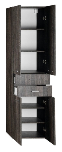 AQUALINE ZOJA állószekrény fiókkal, 50x184x29cm, mali wenge 51292