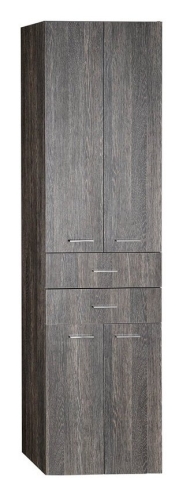 AQUALINE ZOJA állószekrény fiókkal, 50x184x29cm, mali wenge 51292