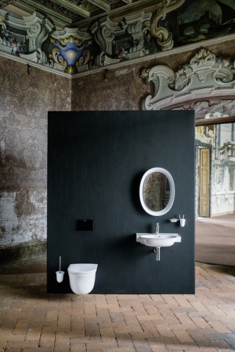Laufen THE NEW CLASSIC perem nélküli fali wc, matt fehér H8208517570001