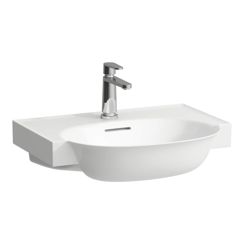 Laufen THE NEW CLASSIC 60x48 cm mosdó három csaplyukkal, matt fehér H8138537571081