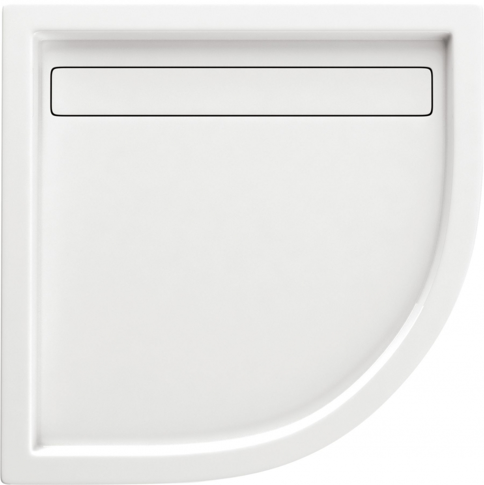 Deante Minimal Íves zuhanytálca lineáris lefolyóval 90x90 cm KTM 051B