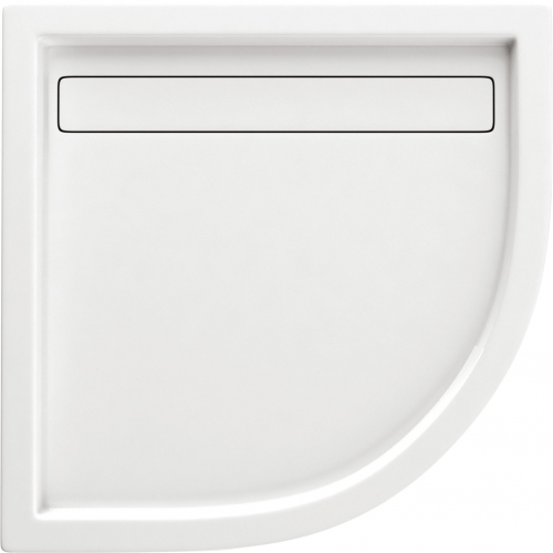 Deante Minimal Íves zuhanytálca lineáris lefolyóval 90x90 cm KTM 051B