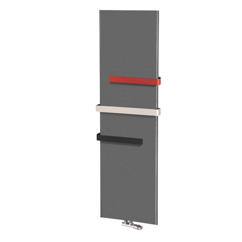 Radeco PARYS 1 design fűrdőszobai radiátor (1390 W, króm, 1800x500 mm)