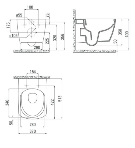 Deante Anemon lassú záródású wc ülőke CDZ 6ZOZ