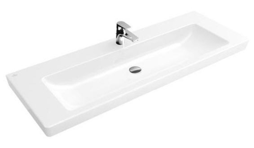 Villeroy & Boch Subway 2.0 130x47 cm mosdó, túlfolyó nélkül 7176 D1 01 (7176D101)
