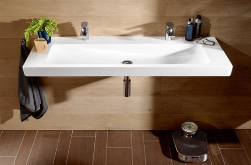 Villeroy & Boch Subway 2.0 130x47 cm mosdó, túlfolyó nélkül 7176 D3 01 (7176D301)