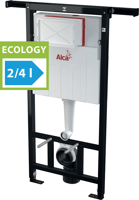 ALCA (Alcaplast) AM102/1120E Jádromodul Falsík alatti szerelési rendszer ECOLOGY száraz szereléshez (főképp panellakások fürdőszobáinak átépítéséhez)