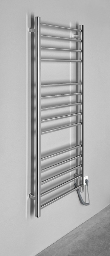 Sapho ESKINADO 600x1500mm elektromos törölközőszárító radiátor időzítővel, inox ER450T