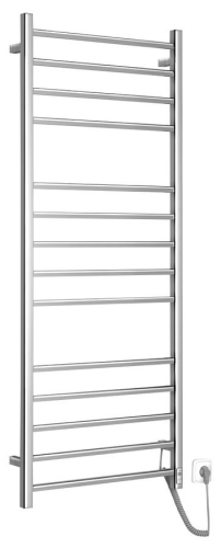 Sapho ESKINADO 600x1500mm elektromos törölközőszárító radiátor időzítővel, inox ER450T