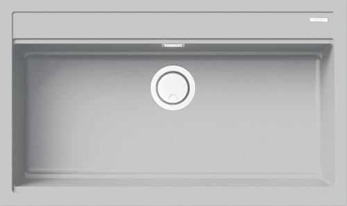 Elleci Best 360 egymedencés gránit mosogató, M79 Aluminum LMB36079