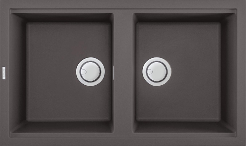 Elleci Best 450 2 medencés gránit mosogató, M78 Espresso LMB45078