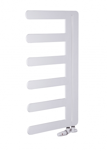 Radeco COMB 1 design fűrdőszobai csőradiátor (390 W, 860x480 mm)
