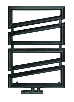 Radeco SLANT 2 design fűrdőszobai radiátor (525 W, 1133x500 mm)