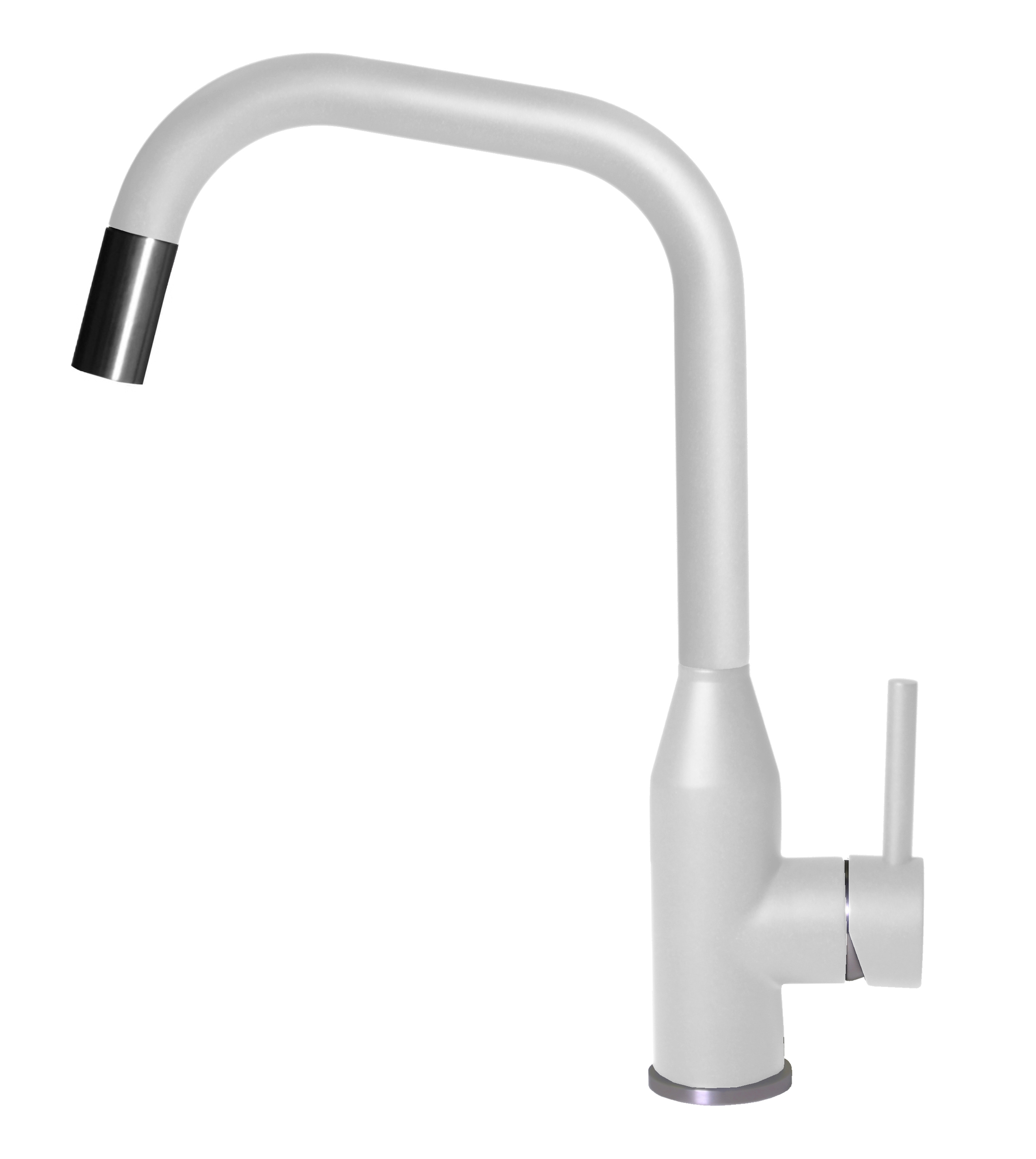 Elleci Dora Plus mosogató csaptelep, G68 Bianco MGKDRP68
